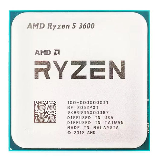 Ryzen 5 R5 3600 3.6Ghz 6-Core 12-Thread CPU Processor LGA AM4