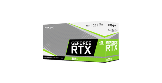 Tarjeta de Video PNY NVIDIA GeForce RTX 3050 6GB VERTO, 6GB 96-bit GDDR6, PCI Express x16 4.0